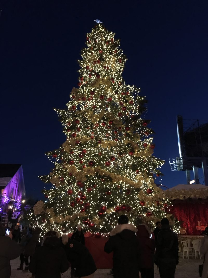 christmas tree distillery district