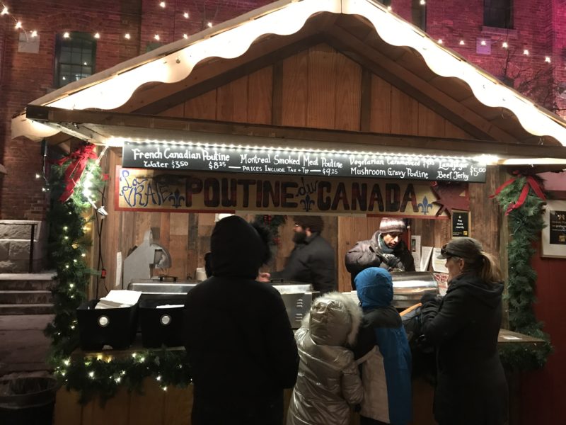 distillery district christmas market