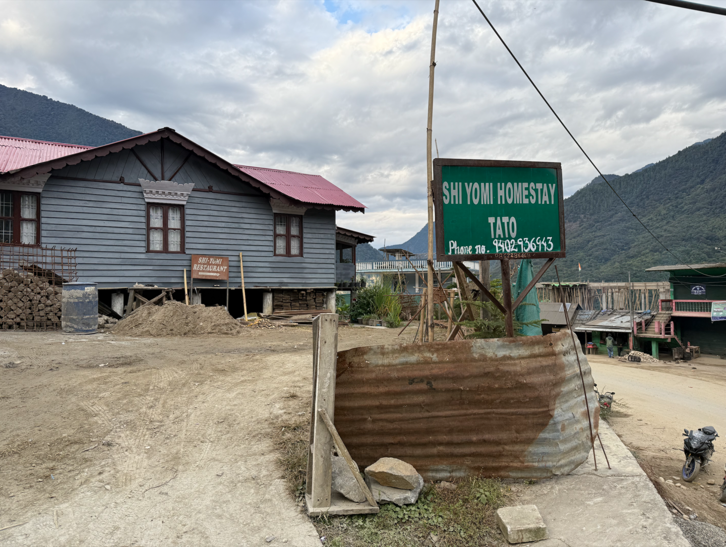 Arunachal pradesh tato homestay blog